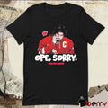 Funny Ben Dexheimer Wisconsin Badgers Ope Sorry Caricature t-shirt