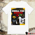 Gameday Iowa Hawkeyes vs. UCLA Bruins NCAA Kaleb Johnson Smell The Roses 11.8.2024 Signature Poster t-shirt