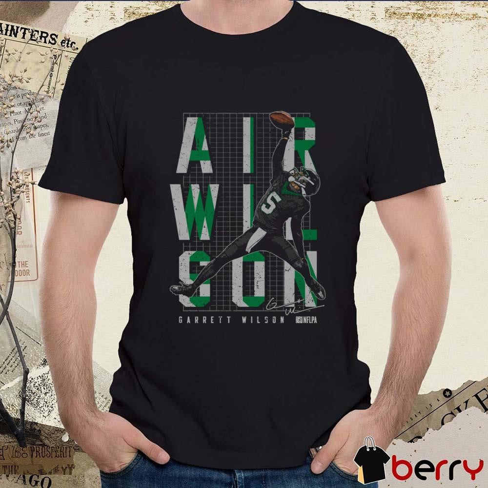 Garrett Wilson New York Jets NFL One-Handed Catch Signature t-shirt