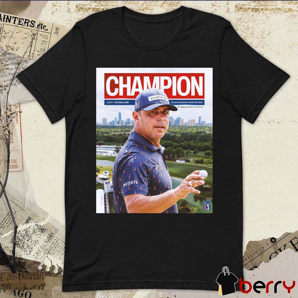 Gary Woodland PGA Tour Champion Texas Children’s Houston Open 500 Fedexcup Points t-shirt