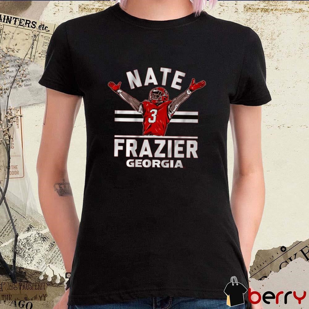 Georgia Bulldogs Football Nate Frazier TD Pose t-shirt