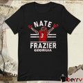 Georgia Bulldogs Football Nate Frazier TD Pose t-shirt