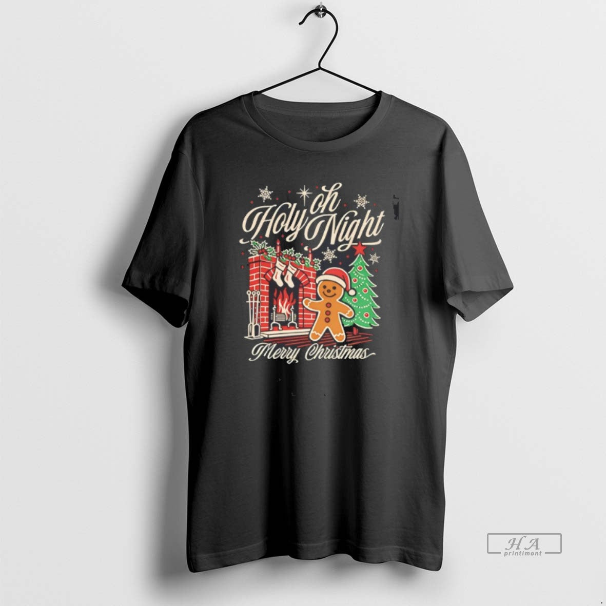 Official Gingerbread Oh Holy Night Merry Christmas