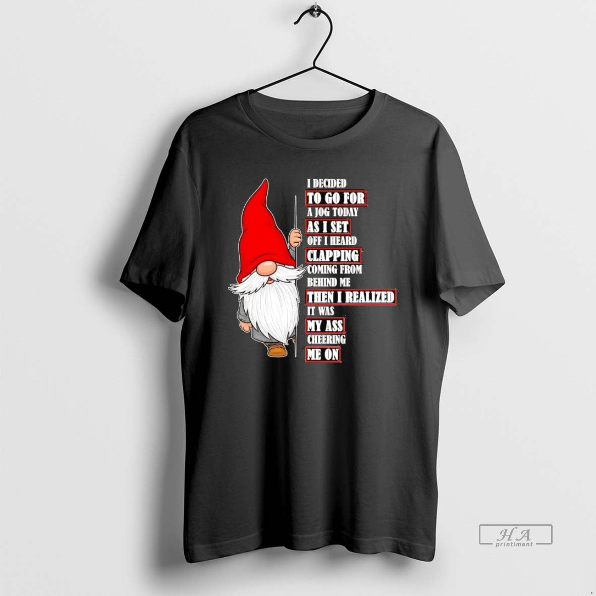 Official Gnome I Decided To Go For A Jog Today As I Set Off