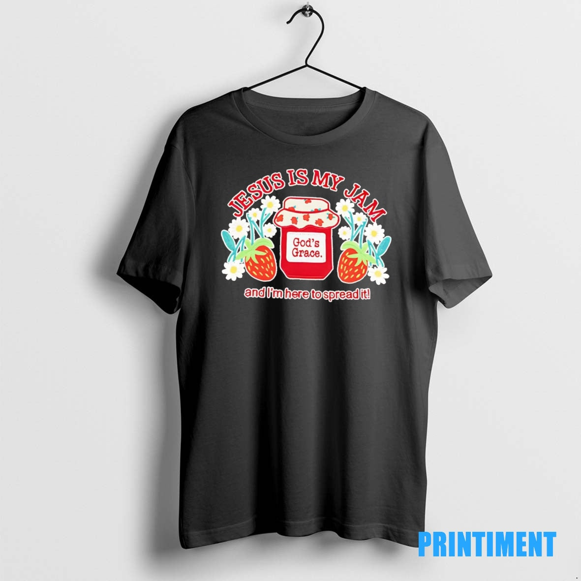 Official Gods Grace Jesus Is My Jam And Im Here To Spread It Tee Sweater