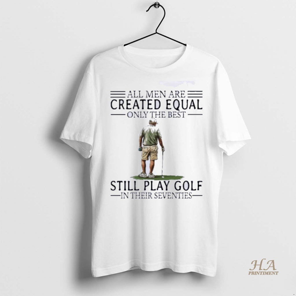 Official Golf Created Equal Seventies Shirt
