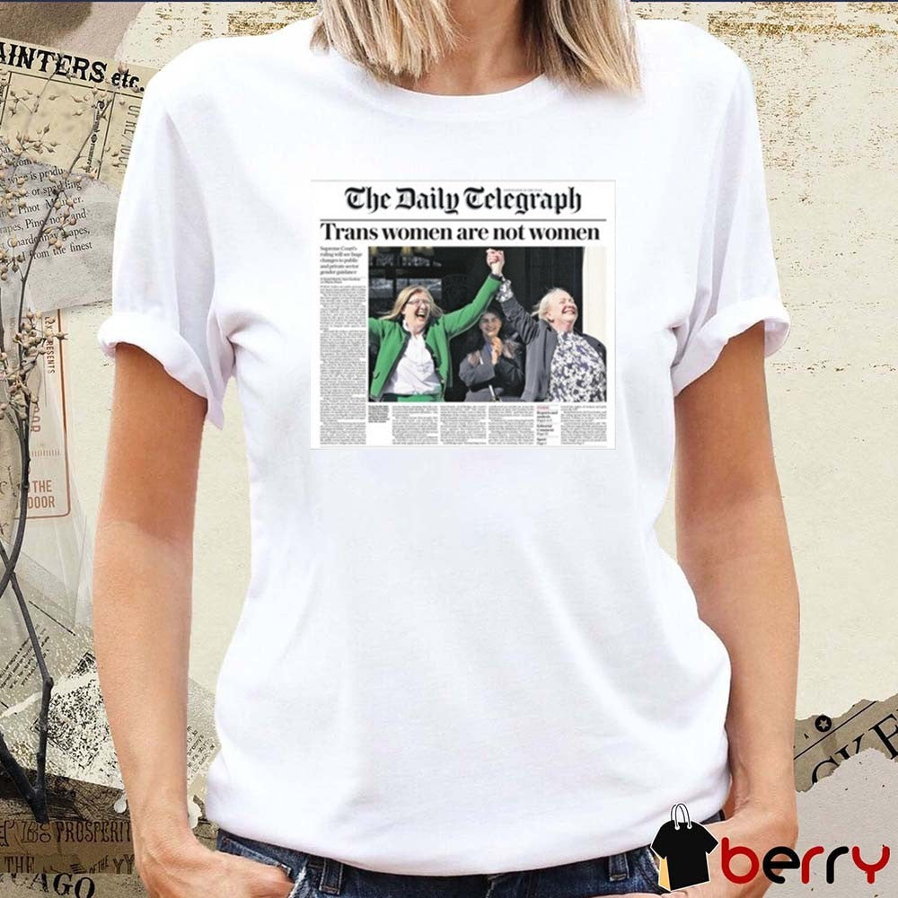 Graham Linehan Wearing The Daily Telegraph Trans Women Are Not Women New t-shirt
