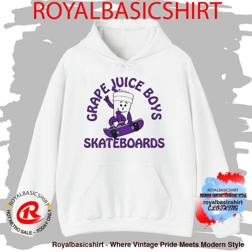 Grape Juice Boys Skateboards Shirt