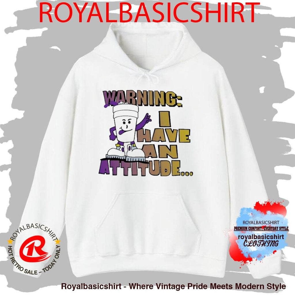 Grape Juice Boys Warning I Have An Attitude Shirt