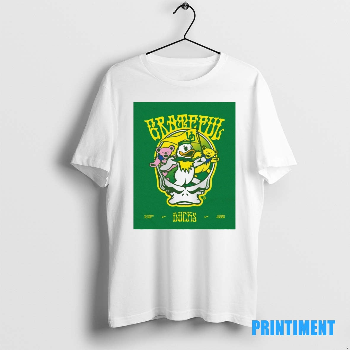 Official Grateful Ducks Autzen Stadium Oregon October 25th 2025 Fanart Tee Sweater