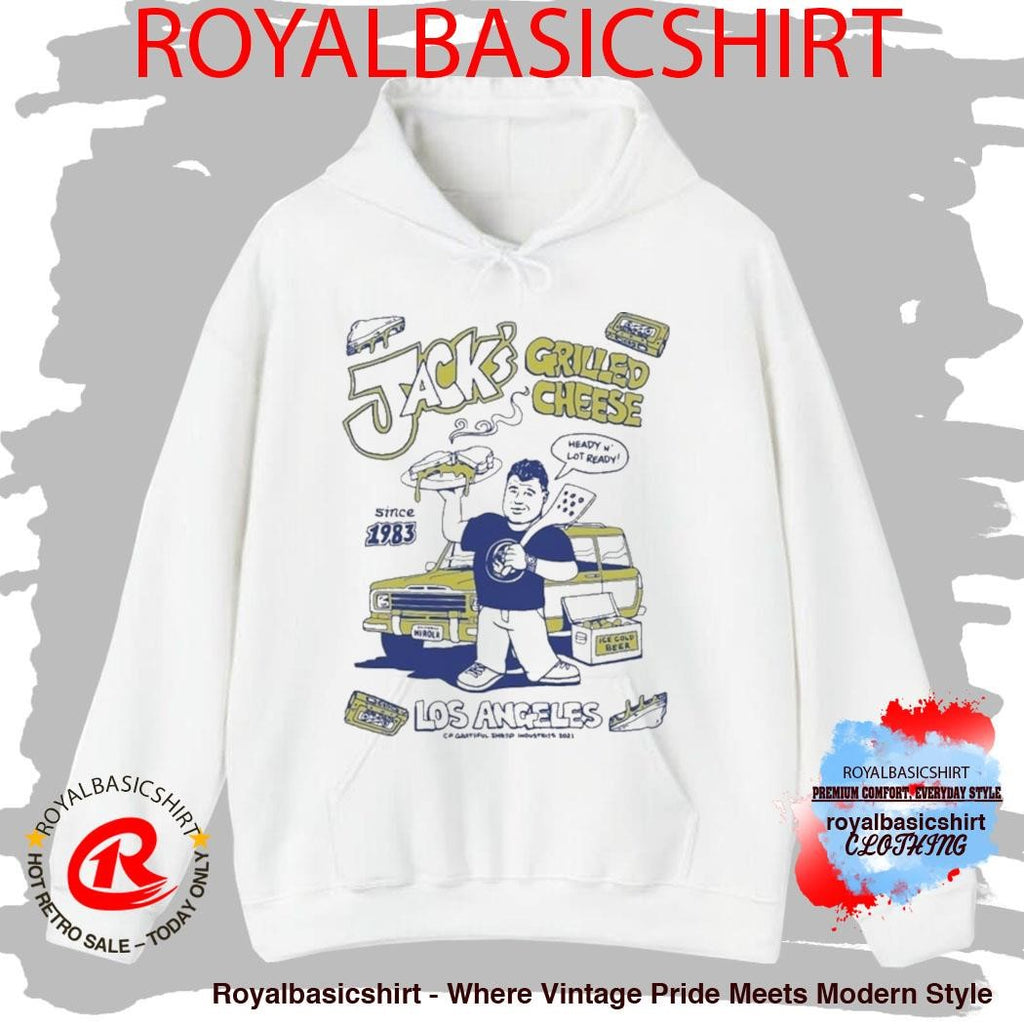 Grateful Shred Jack’s Grilled Cheese Los Angeles Beady N Lot Ready Since 1983 Shirt