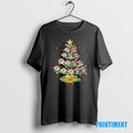 Official Green Bay Packers And Milwaukee Brewers Christmas Tree Two Teams Tee Sweater