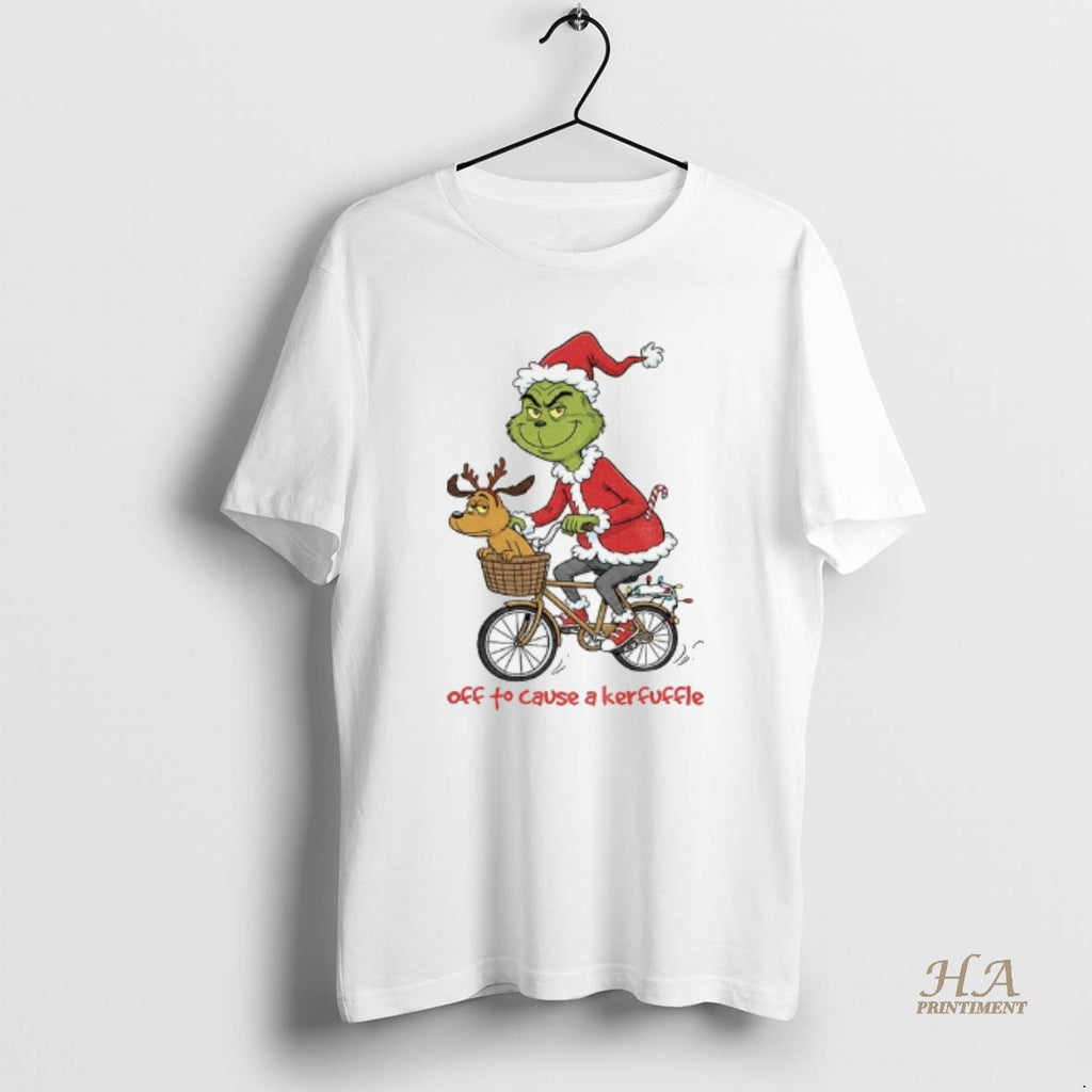 Official Grinch Santa Claus Off To Cause A Kerfuffle Christmas