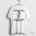 Official Grinch Santa Hat The Order I Get The Less I Give A Shit About