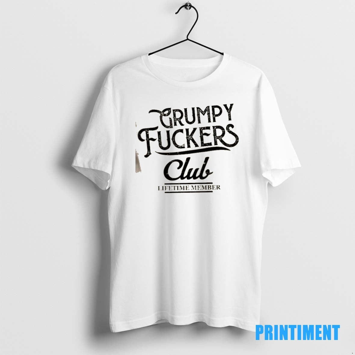 Official Grumpy Fuckers Club Lifetime Member Tee Sweater