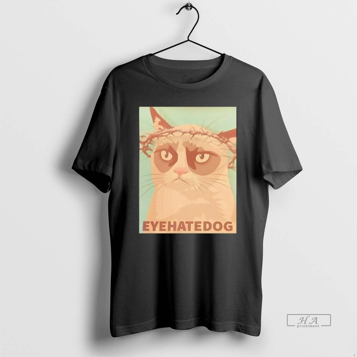 Official Grumpy Cat Crown Thorns Eye Hate Dog