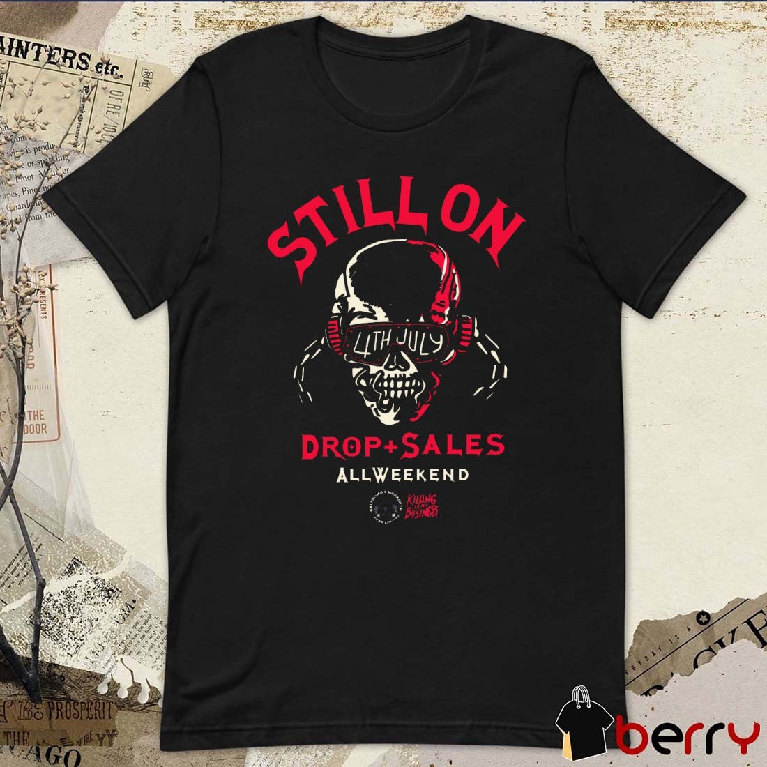 Half Sumo x Megadeth Still On 4th of July 2025 All Weekend Killing Is My Business t-shirt