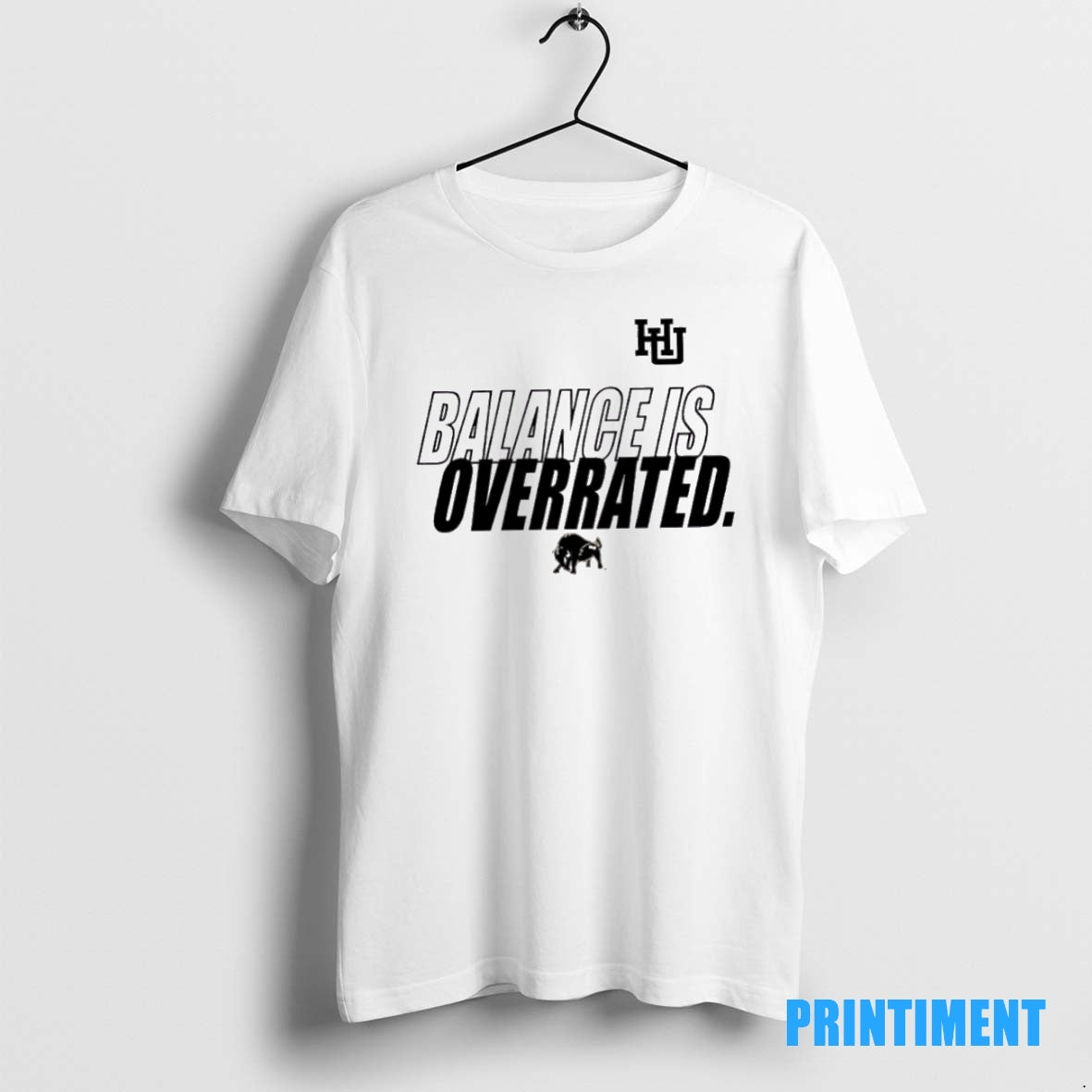 Official Harding Bisons Football Balance Is Overrated Tee Sweater