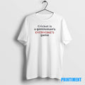 Official Harmanpreet Kaur Cricket Is A Gentlemans Everyones Game Tee Sweater