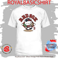 Hello Kitty x Boston Red Sox Swing Cartoon Shirt
