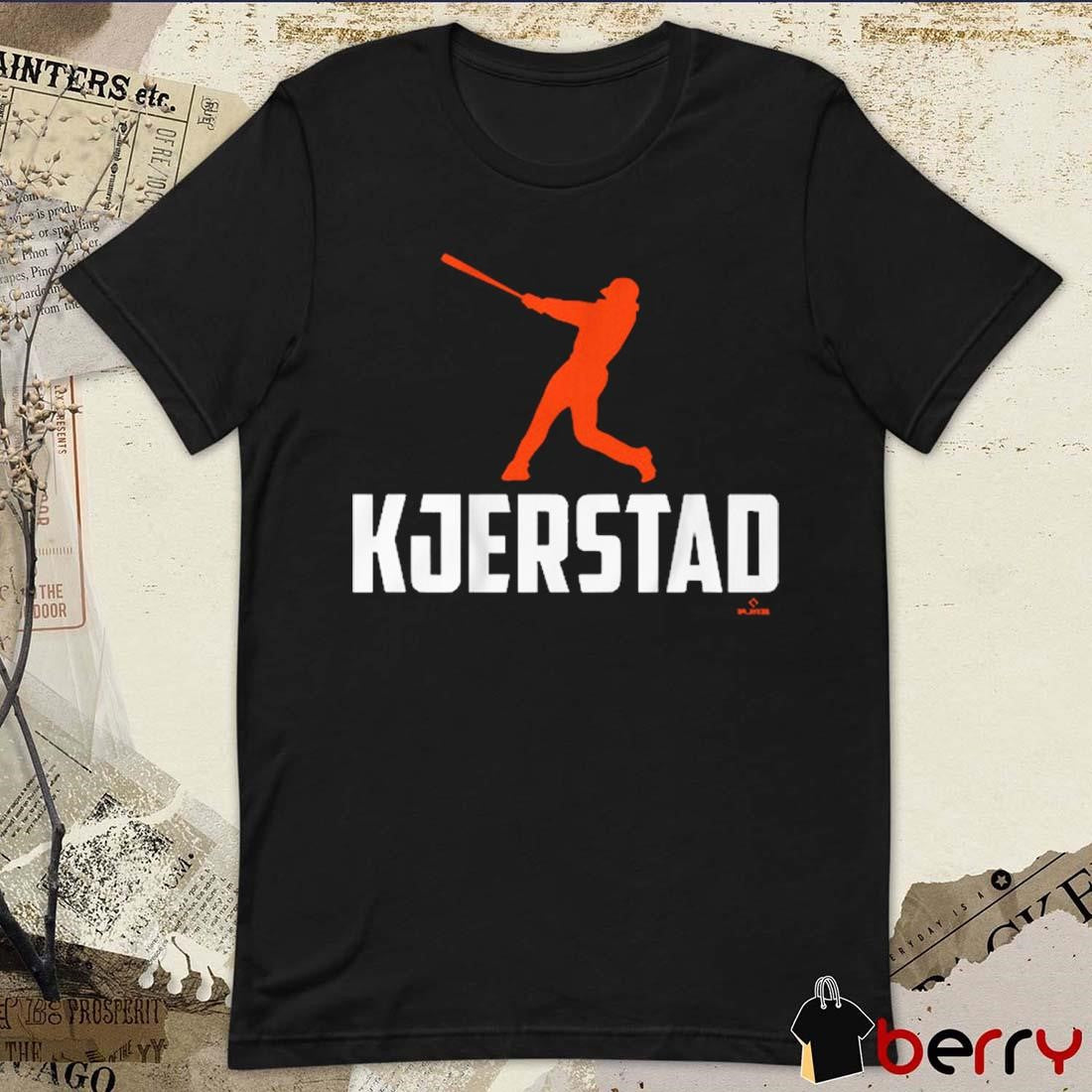 Heston Kjerstad Swing Silhouette Baltimore Orioles MLB t-shirt
