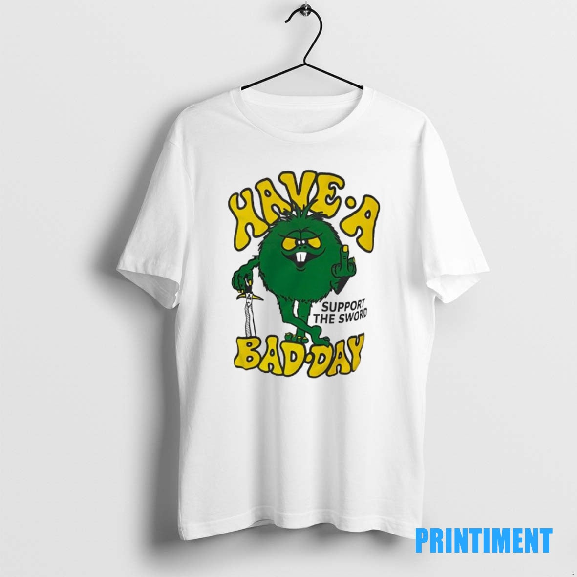 Official Hogs Breath Saloon Bad Hog Have A Support The Sword Bad Day Tee Sweater