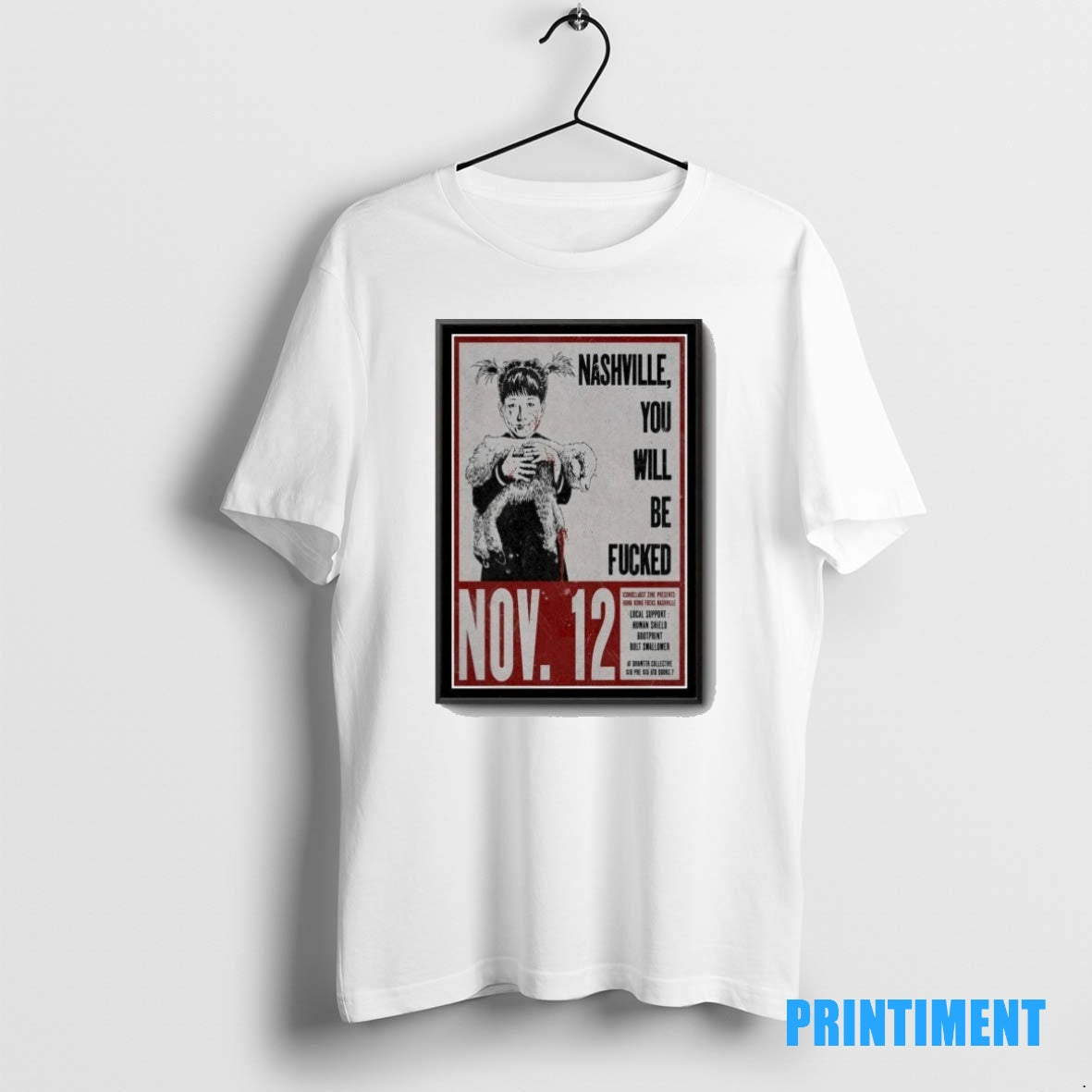 Official Hong Kong Fuck You 2025 Concert Nashville Tee Sweater