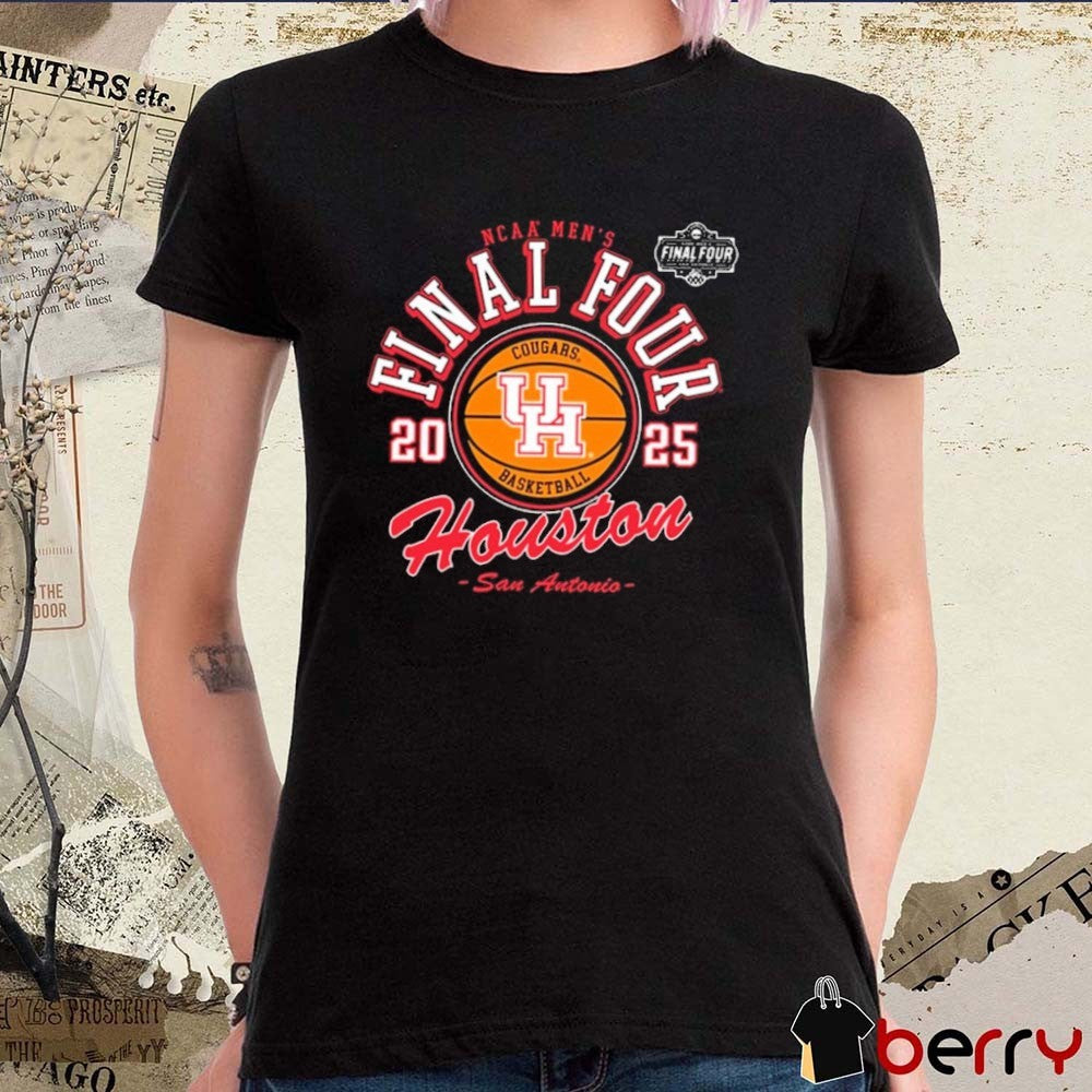 Houston Cougars Basketball 2025 NCAA Men’s Basketball Final Four San Antonio t-shirt