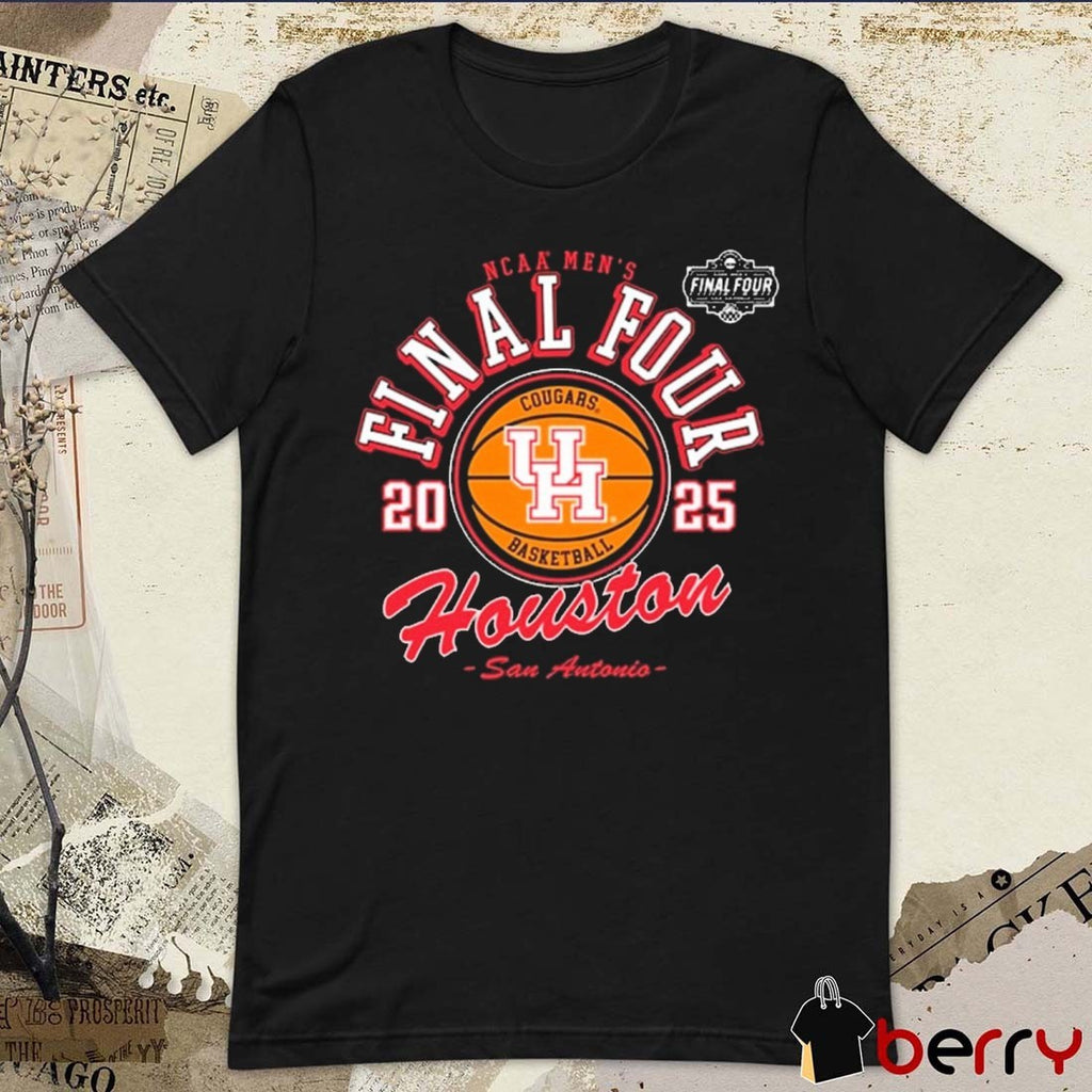 Houston Cougars Basketball 2025 NCAA Men’s Basketball Final Four San Antonio t-shirt