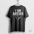 Official Houston Texans I Am Antifa Against Fascism Shirt