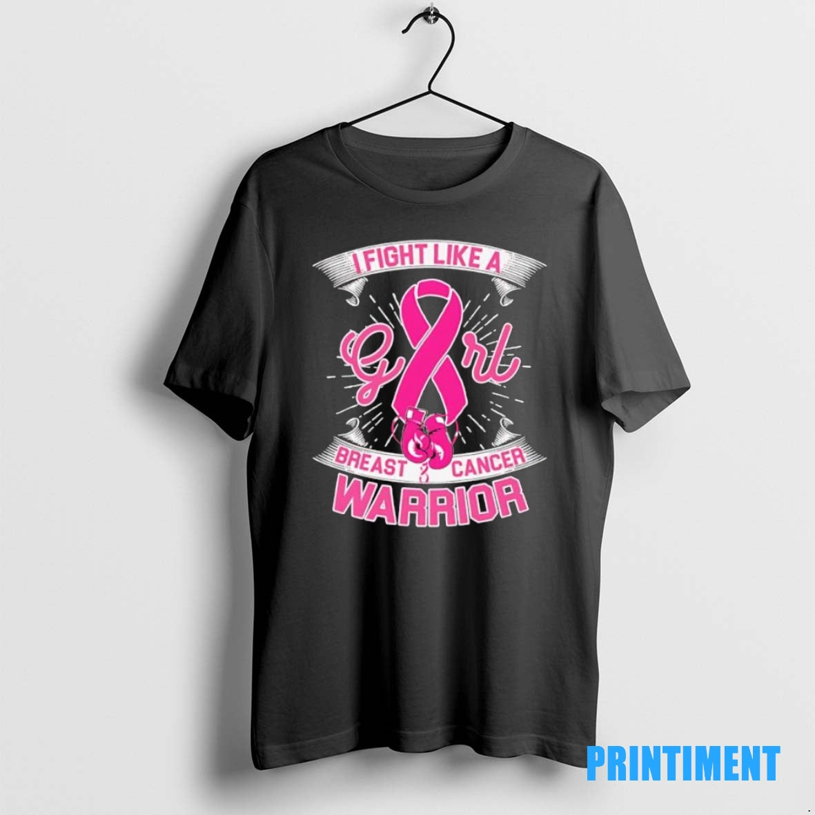 Official I Fight Like A Girl Breast Cancer Warrior Tee Sweater