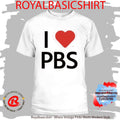 I Heart Pbs Shirt