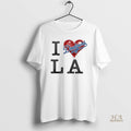 Official I Love La Dodgers Logo