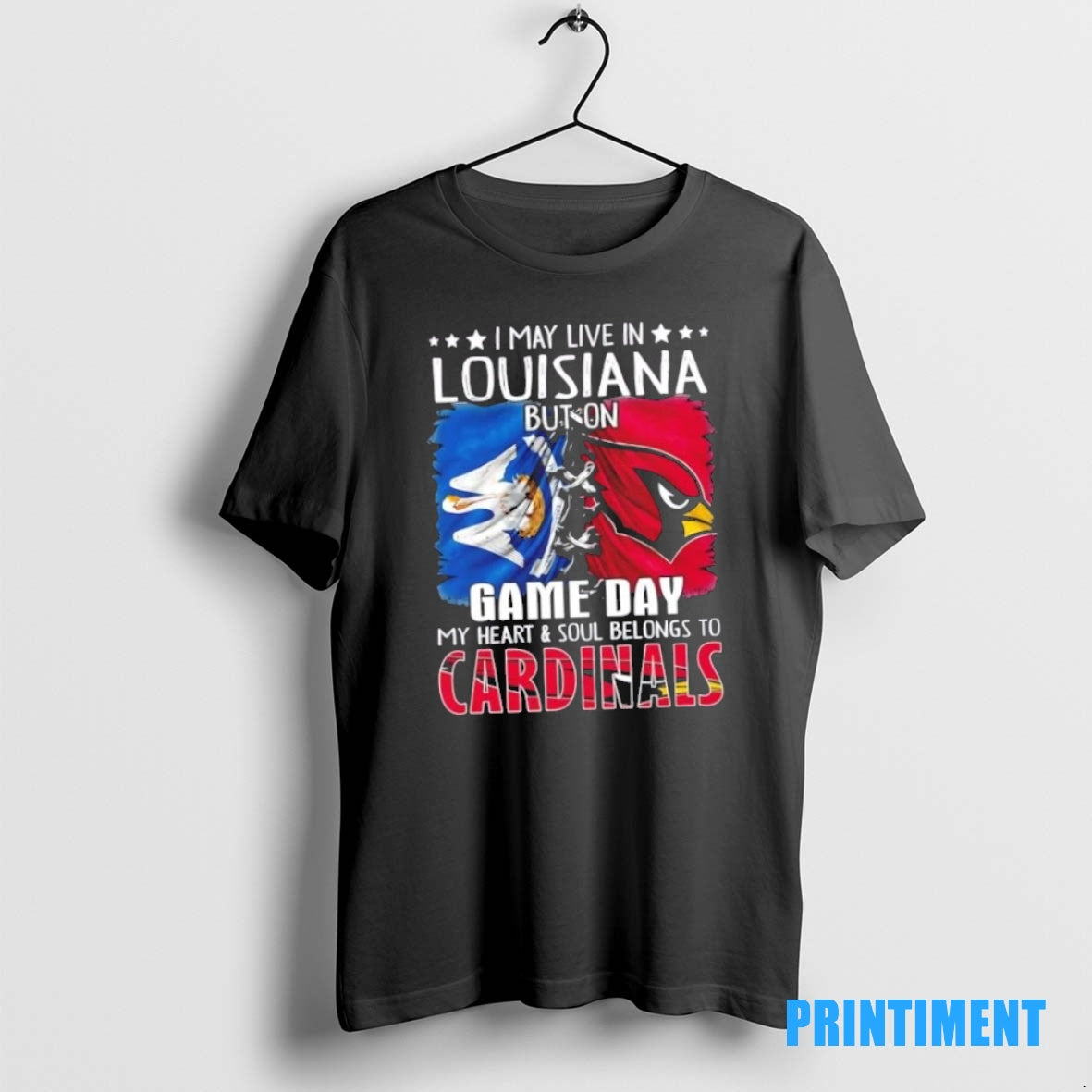 Official I May Live In Louisiana But On Gameday My Heart And Soul Belongs To