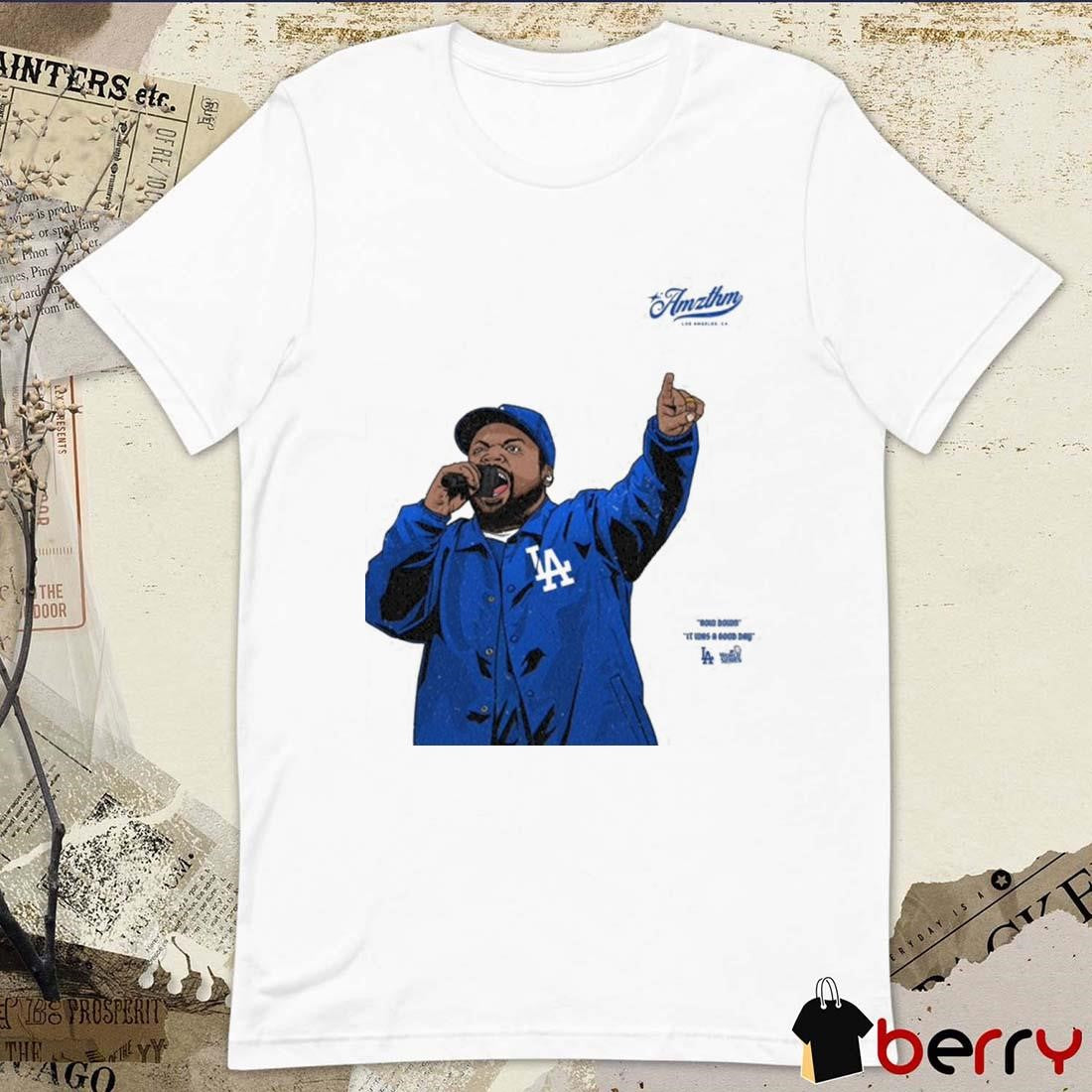 Ice Cube Rapper Bow Down It Was A Good Day Los Angeles Dodgers Mlb World Series 2024 t-shirt