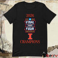Illinois Fighting Illini 2026 NCAA Men’s March Madness Final Four Indianapolis Champions Logos t-shirt