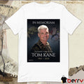 In Memoriam Legendary Voice Actor Tom Kane 1962 – 2026 Jose Navarro Screen Thrill Poster t-shirt