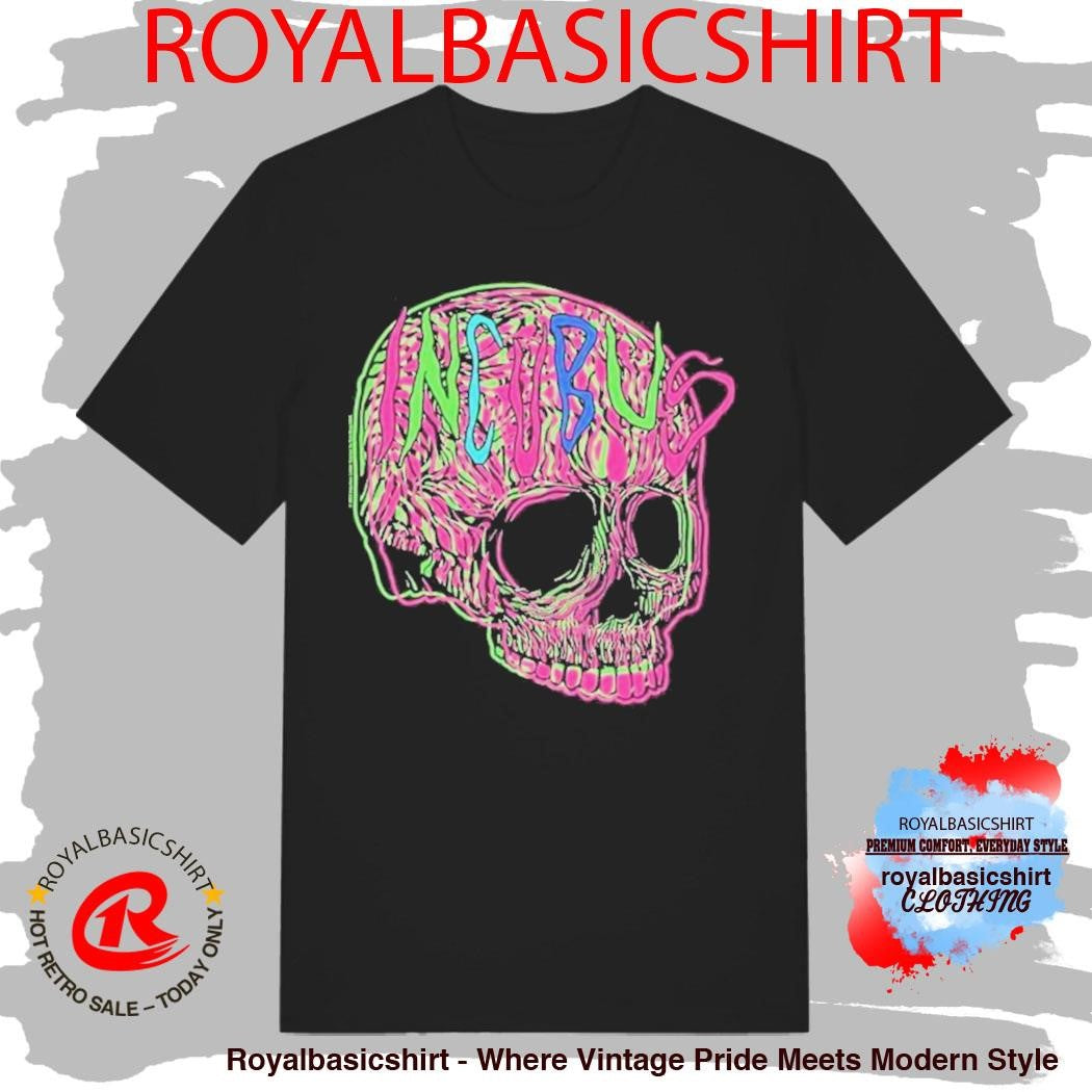 Incubus Neon Skull Shirt