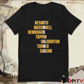 Indiana Pacers Basketball Nesmith Mcconnell Nembhard Toppin Haliburton Turner Siakam t-shirt