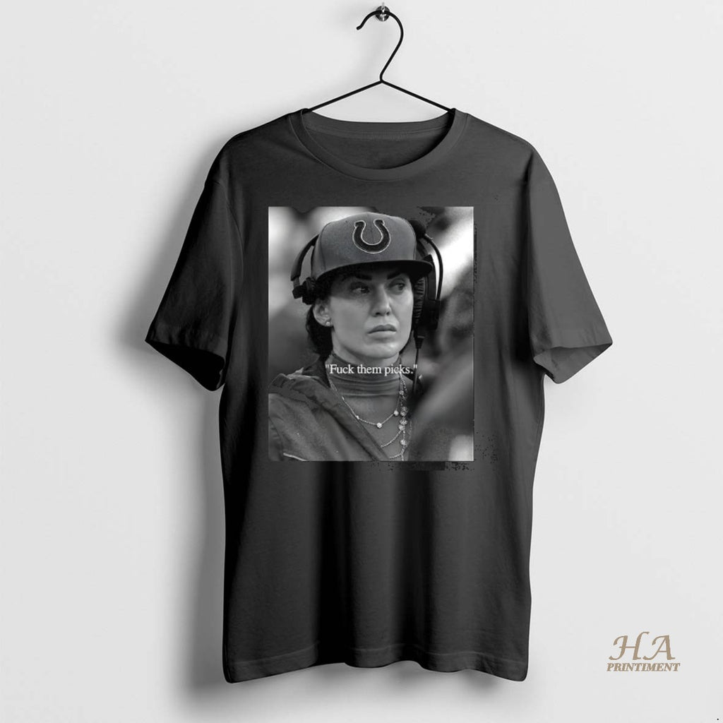 Official Indianapolis Colts Football Carlie Irsay Fuck Them Picks Shirt