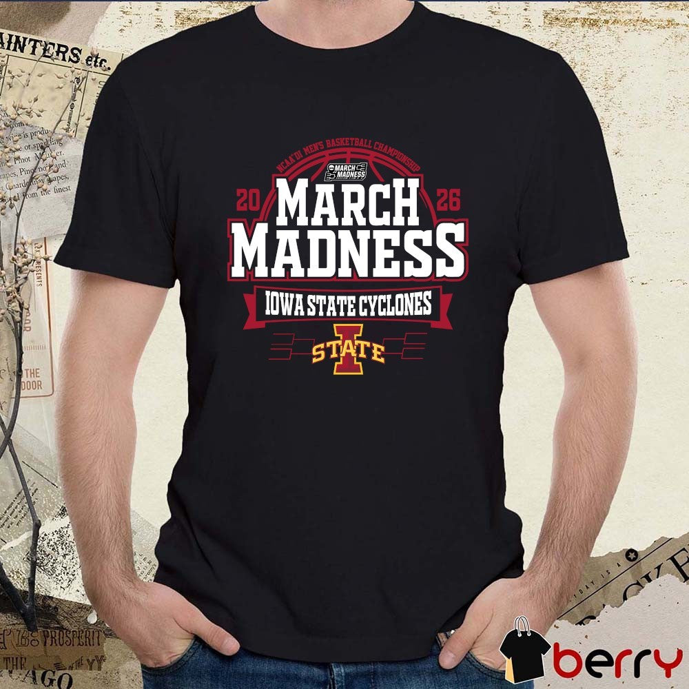Iowa State Cyclones 2026 NCAA DI Men’s Basketball Championship March Madness t-shirt