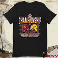 Iowa State Vs Arizona State Champion 2024 Big 12 Conference Championship Helmet to Helmet t-shirt