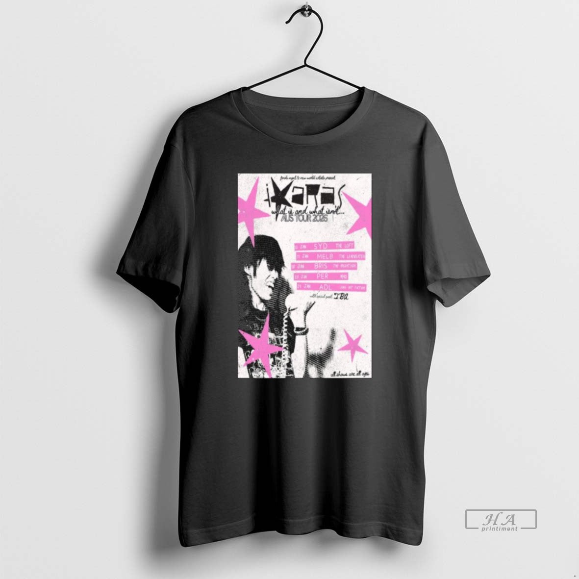 Official Ixara Aus Tour 2026 Long Sleve