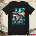 JP Crawford Retro Flair Seattle Mariners MLB Baseball Signature Graphic t-shirt