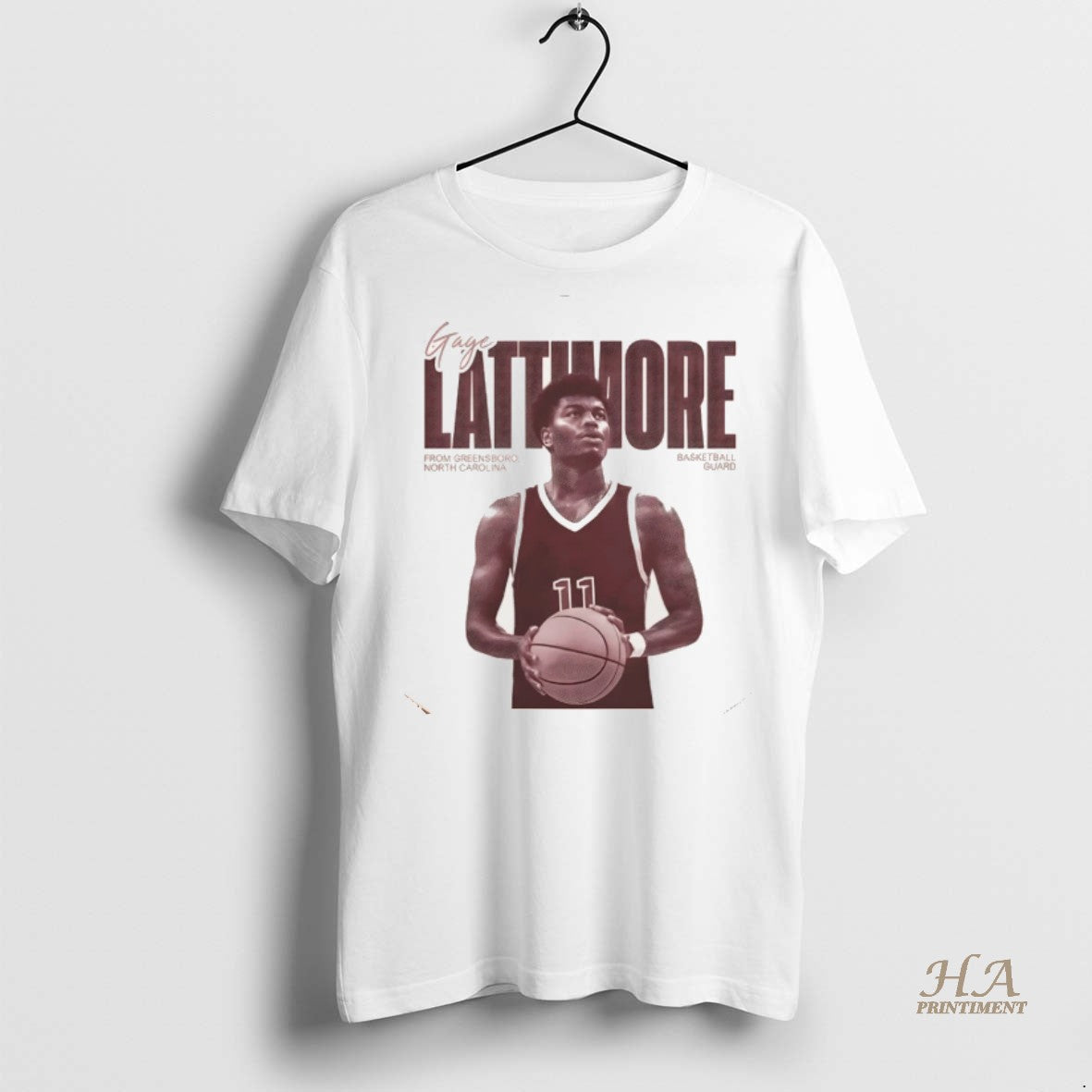 Official Jtcg2ua9 Gage Lattimore Basketball From Greensboro North Carolina Vintage Christmas Shirt