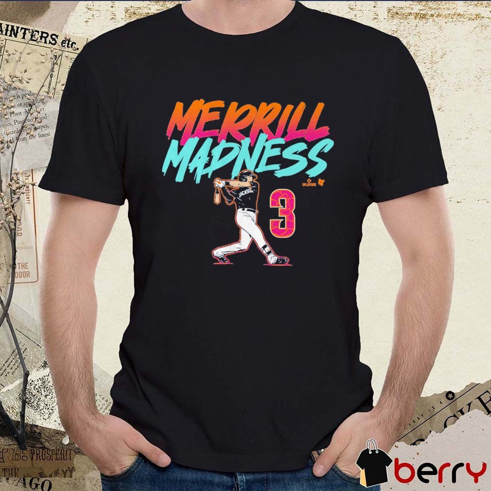 Jackson Merrill Madness City Edition San Diego Padres MLB t-shirt