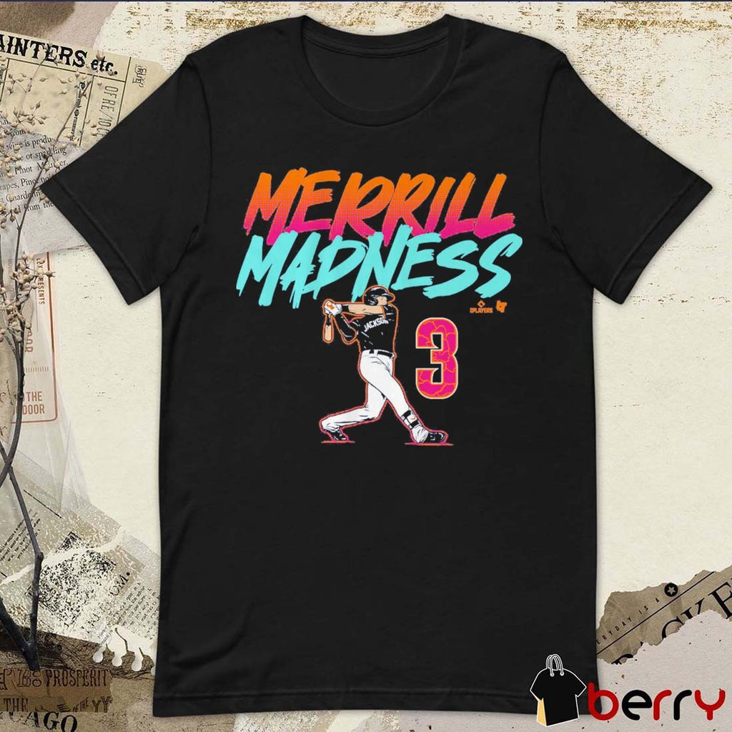 Jackson Merrill Madness City Edition San Diego Padres MLB t-shirt