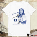 Jada Baker Portrait #25 Duke Blue Devils Softball Graphic t-shirt