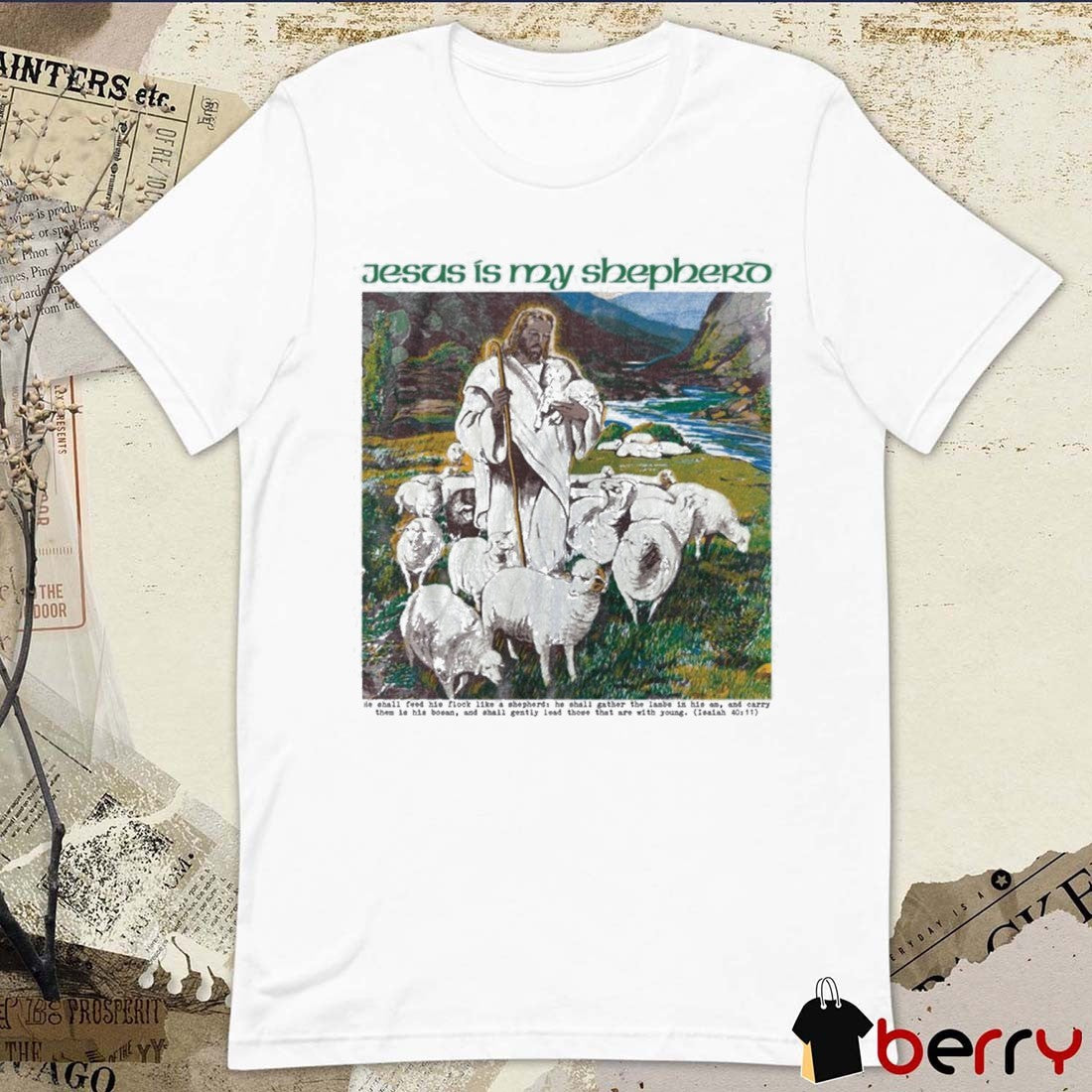 Jalen Williams Wearing Jesus Is My Shepherd He Shall Feed His Flock Like A Shepherd t-shirt