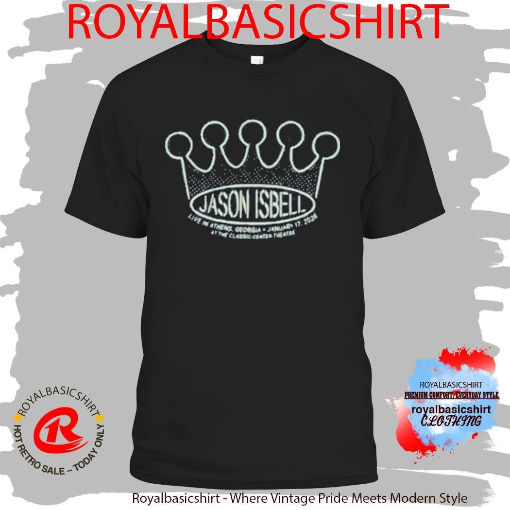 Jason Isbell The 2026 Athens Shirt